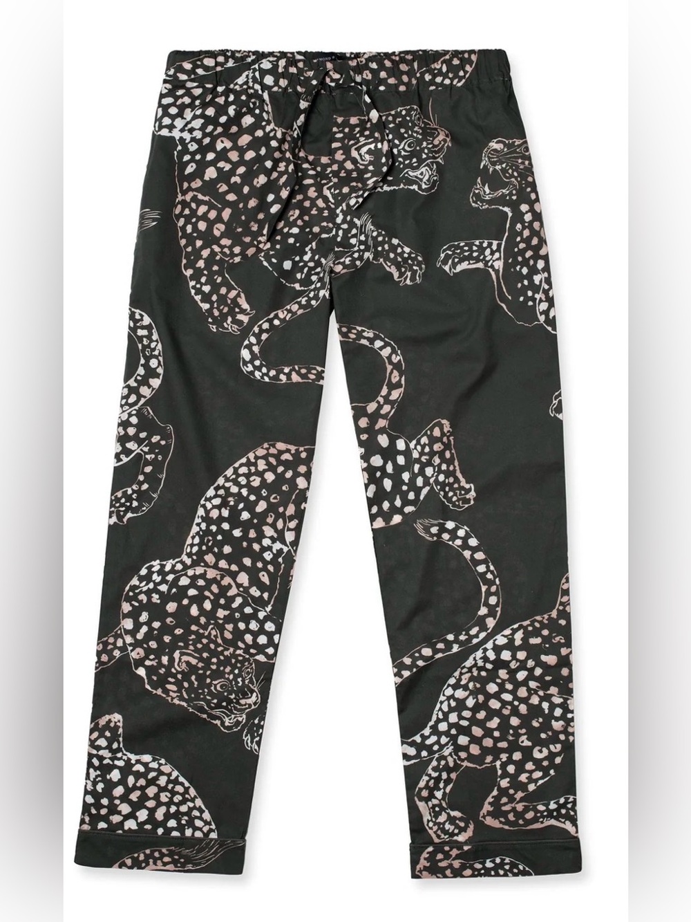 Desmond & Dempsey The Jag Organic Cotton Pajama Pants Size Small